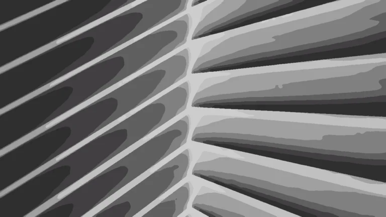 Graphical illustration of privacy blinds
